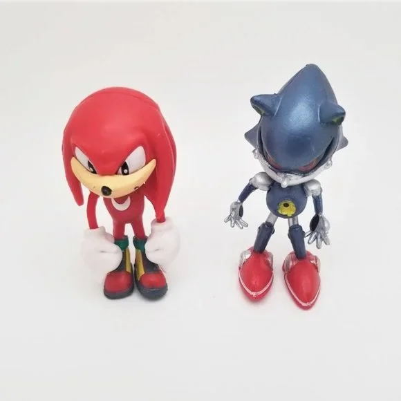 Sonic The Hedgehog 6 Pc Figurines Cake Toppers Toys - Picture 2 of 4